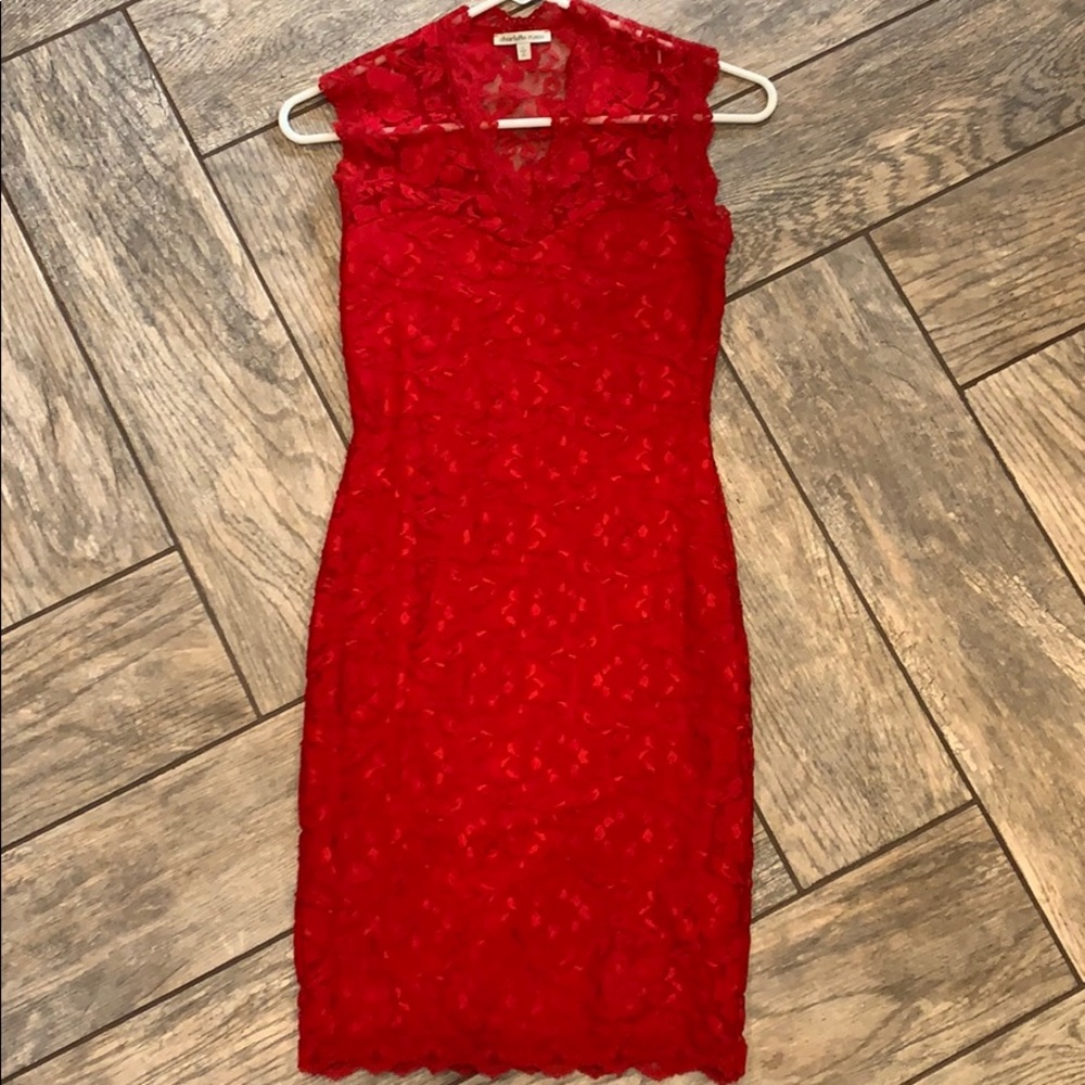 Red dress